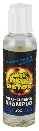 HAIR DETOX High Voltage Hair Follicle Cleanser Detox Shampoo, 2.01 Fl Oz, Effective Detox Formula for Healthy Hair