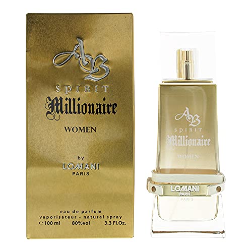 Lomani Ab Spirit Millionaire Eau De Parfum Spray For Women, 3.3 Ounce