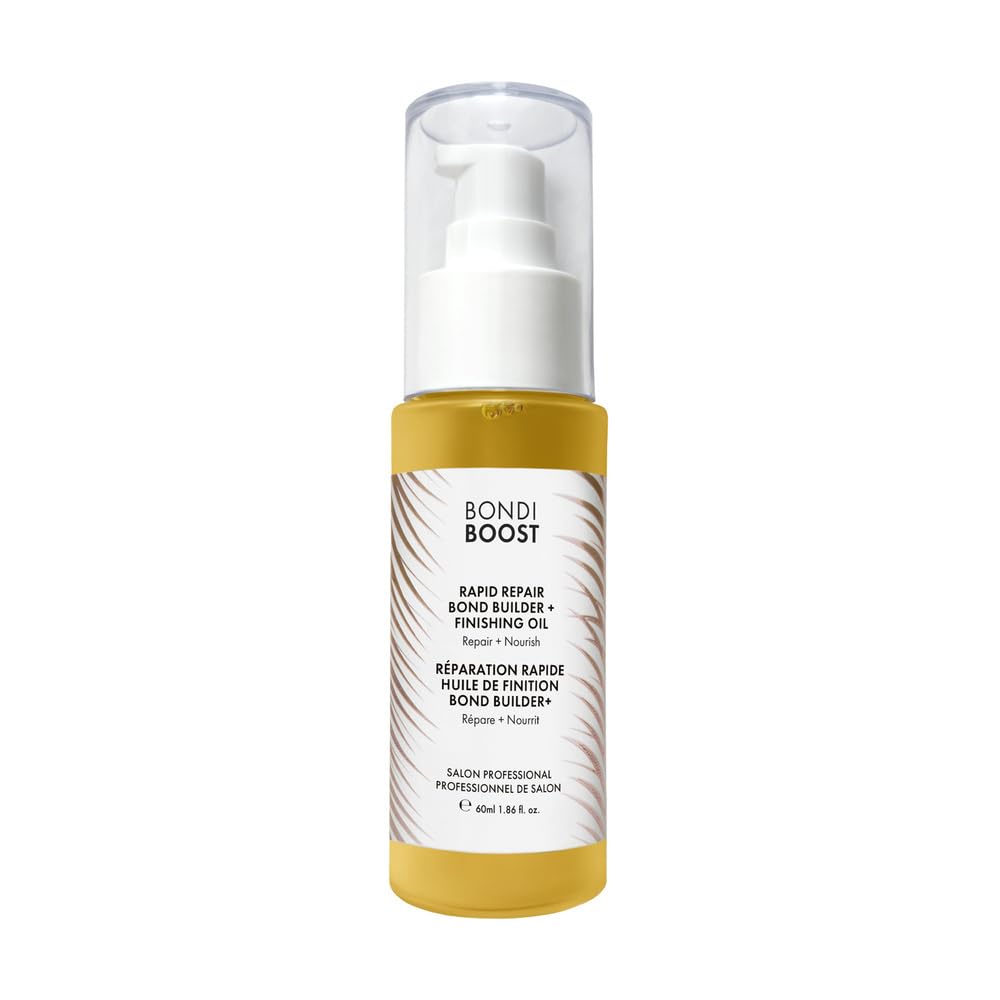 BONDIBOOST Rapid Repair Bond Builder + Finishing Oil [1.86 fl oz], Hair Oil for Damaged Hair, Strengthening & Nourishing Formula