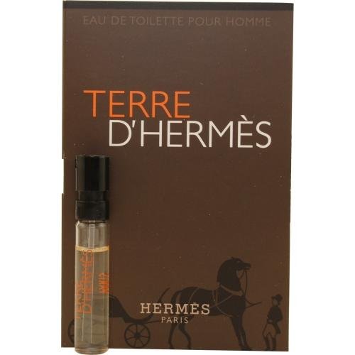 Hermes Terre Dhermes Eau De Toilette Spray Vial On Card