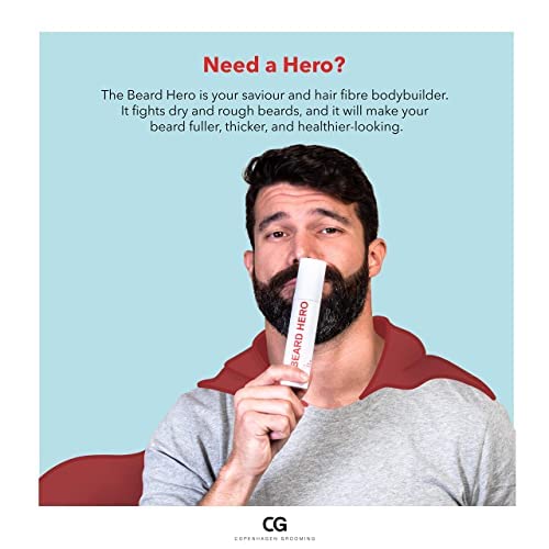 Copenhagen Grooming Beard Hero - Beard Oil For Men - Hydrating And Nourishing Beard Growth Oil And Beard Serum