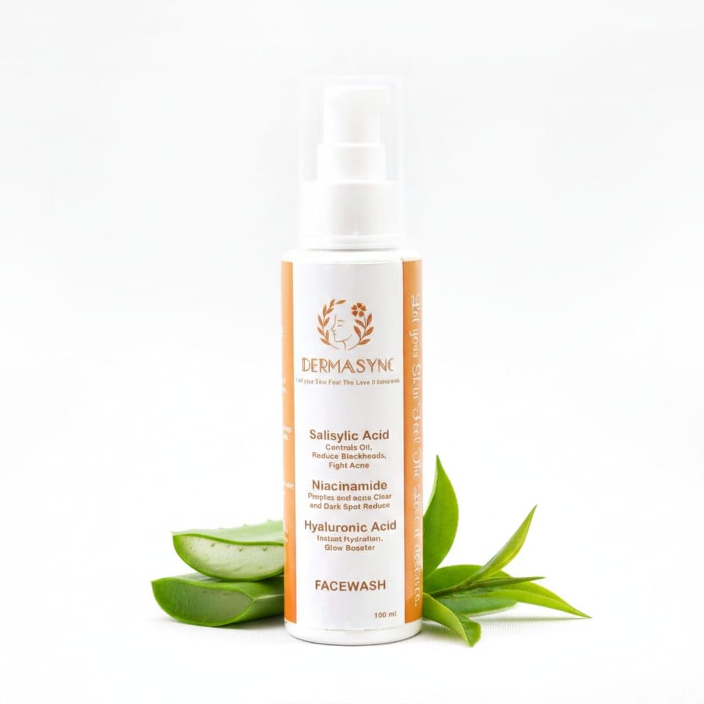 Salicylic Acid Face Wash | Deep Cleansing Face Cleanser For AcneProne & Oily Skin | Helps Reduce Pimples, Blackheads & Excess O