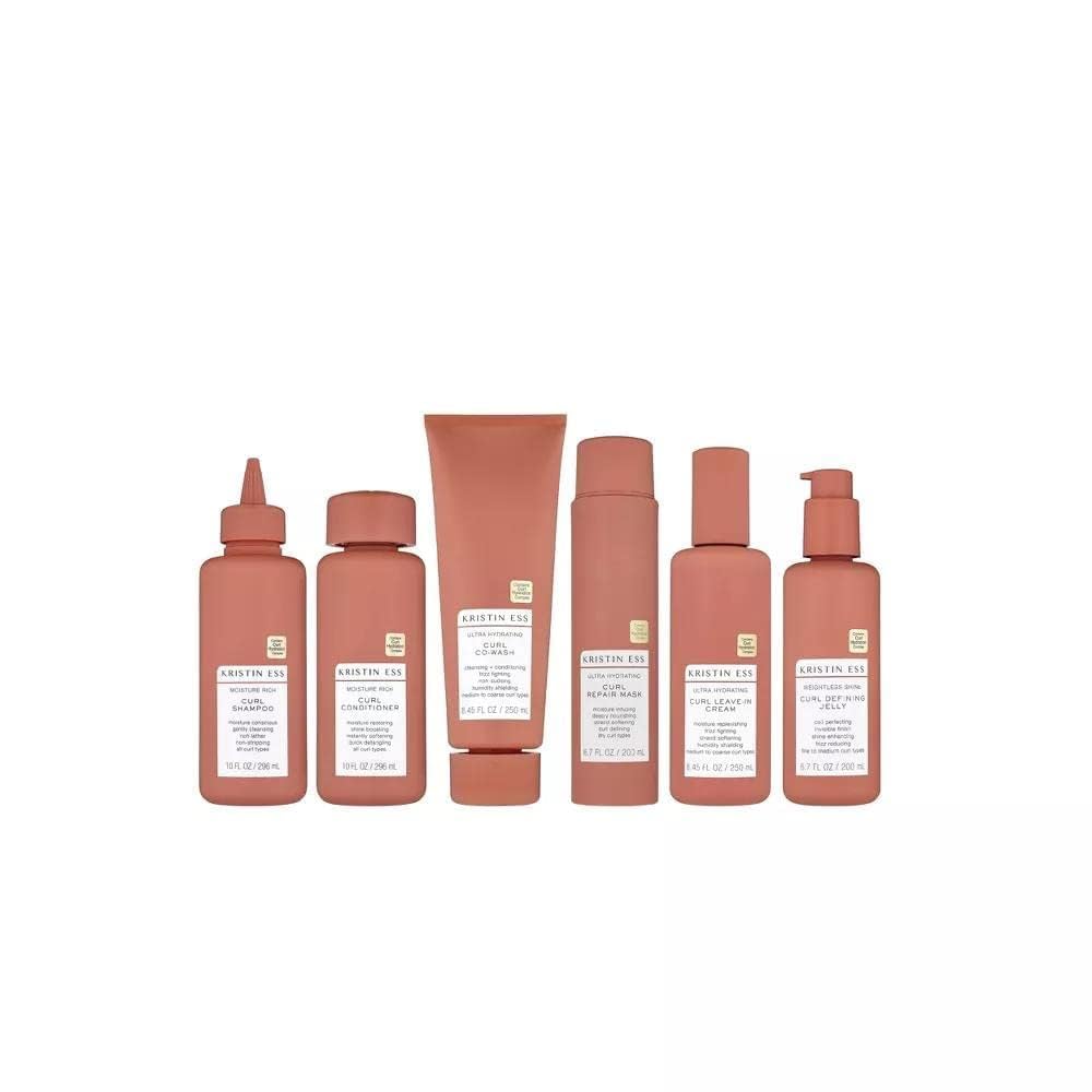 Kristin Ess Hair Ultra Hydrating Curl Co-Wash - Cleansing Conditioner For Curly Hair, Frizz Control, Humidity Shielding, Vegan,