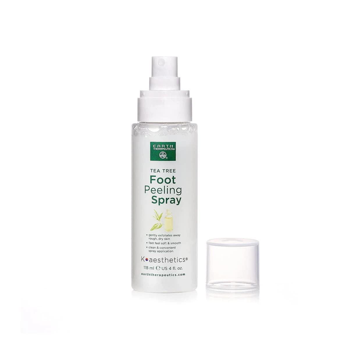 Earth Therapeutics Tea Tree Foot Peeling Spray (4 Fl Oz)