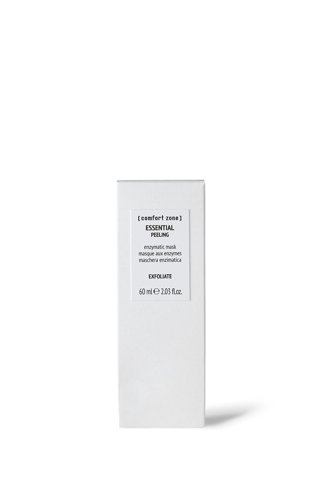[ comfort zone ] Essential Peeling Delicate Enzymatic Mask, Eliminate Dead Skin Cells And Excess Sebum, Ideal For Sensitive Skin