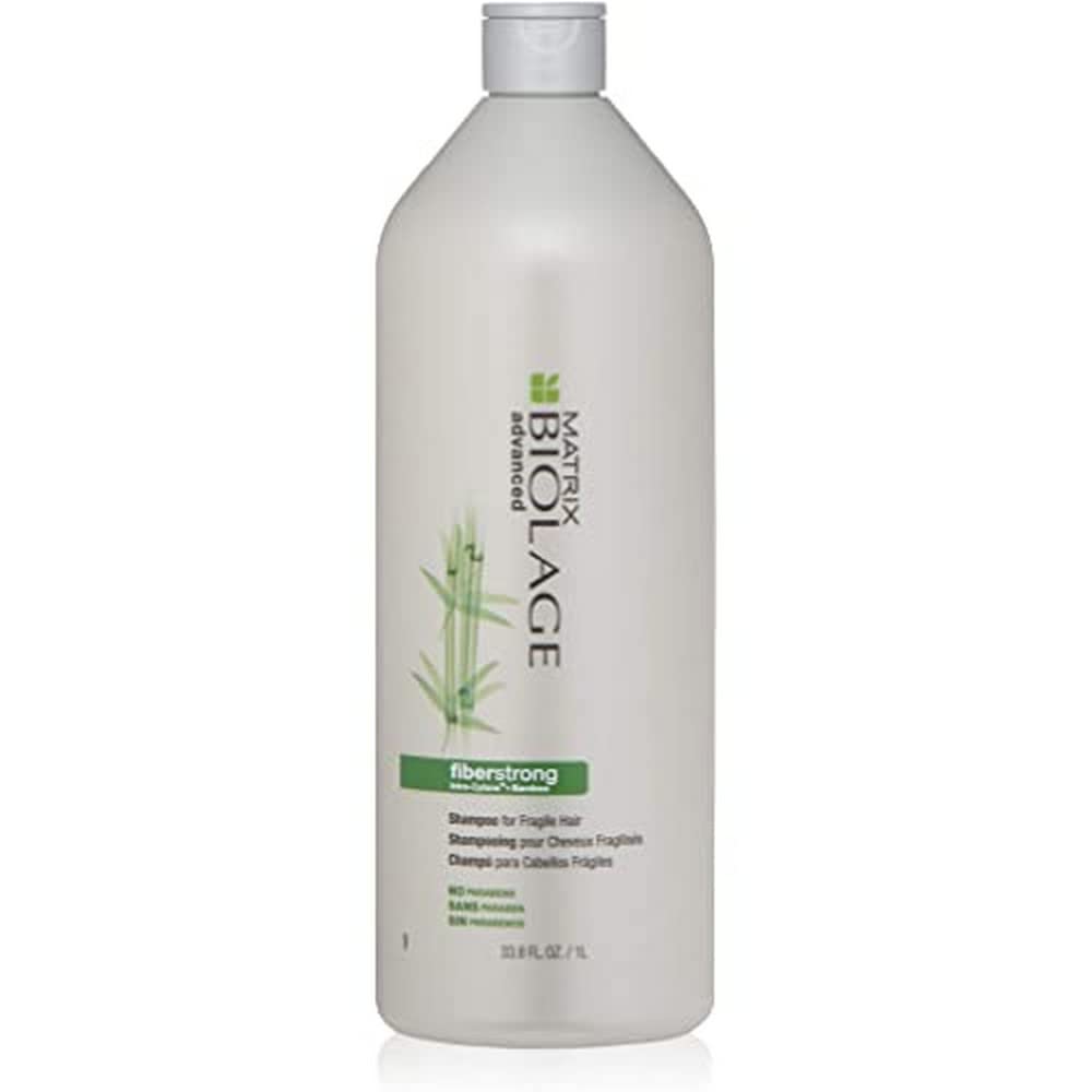 Biolage Advanced Fiber Strong Shampoo | Reinforces Strength & Elasticity For Shiny, Healthy-Looking Hair | Paraben-Free | For Fr