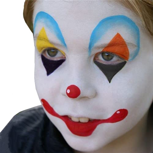 Go Ho Red Face Paint Stick,Water Based Cream Red Body Paint Washable,Face Paint Kit Full Covers Oil-Free,Halloween Cosplay Sfx R