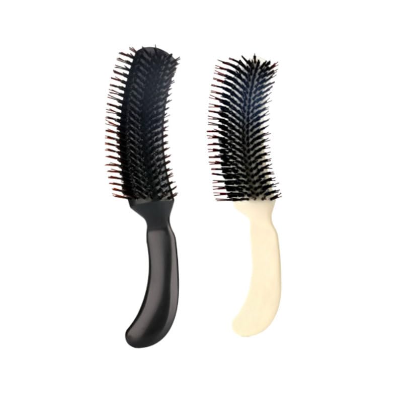 Evening Makeup Comb 2 pack Hair Comb for Styling Lightweight Portable Barber Combs for Home Use Firm Grip .05 inch