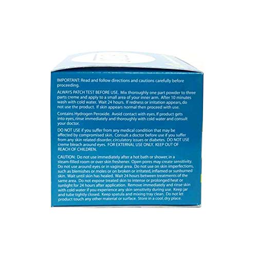 Jolen 4 Ounce Creme Bleach Regular Lightens Excess Dark Hair (118Ml)