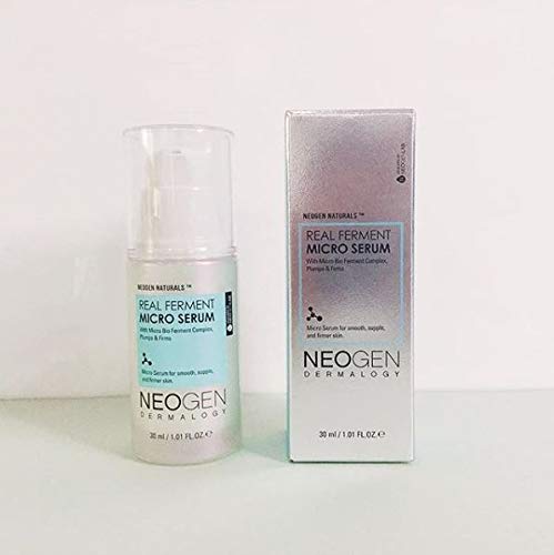 Neogen Dermalogy Real Ferment Micro Serum 1.01 Fl Oz (30 Ml) - Facial Serum With Naturally Fermented Ingredients (Rice) & Hyalur
