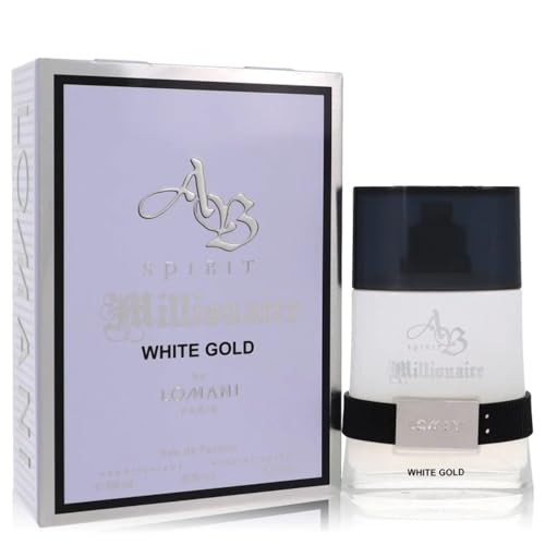 Lomani Spirit Millionaire White Gold Men Edp Spray 33 Oz
