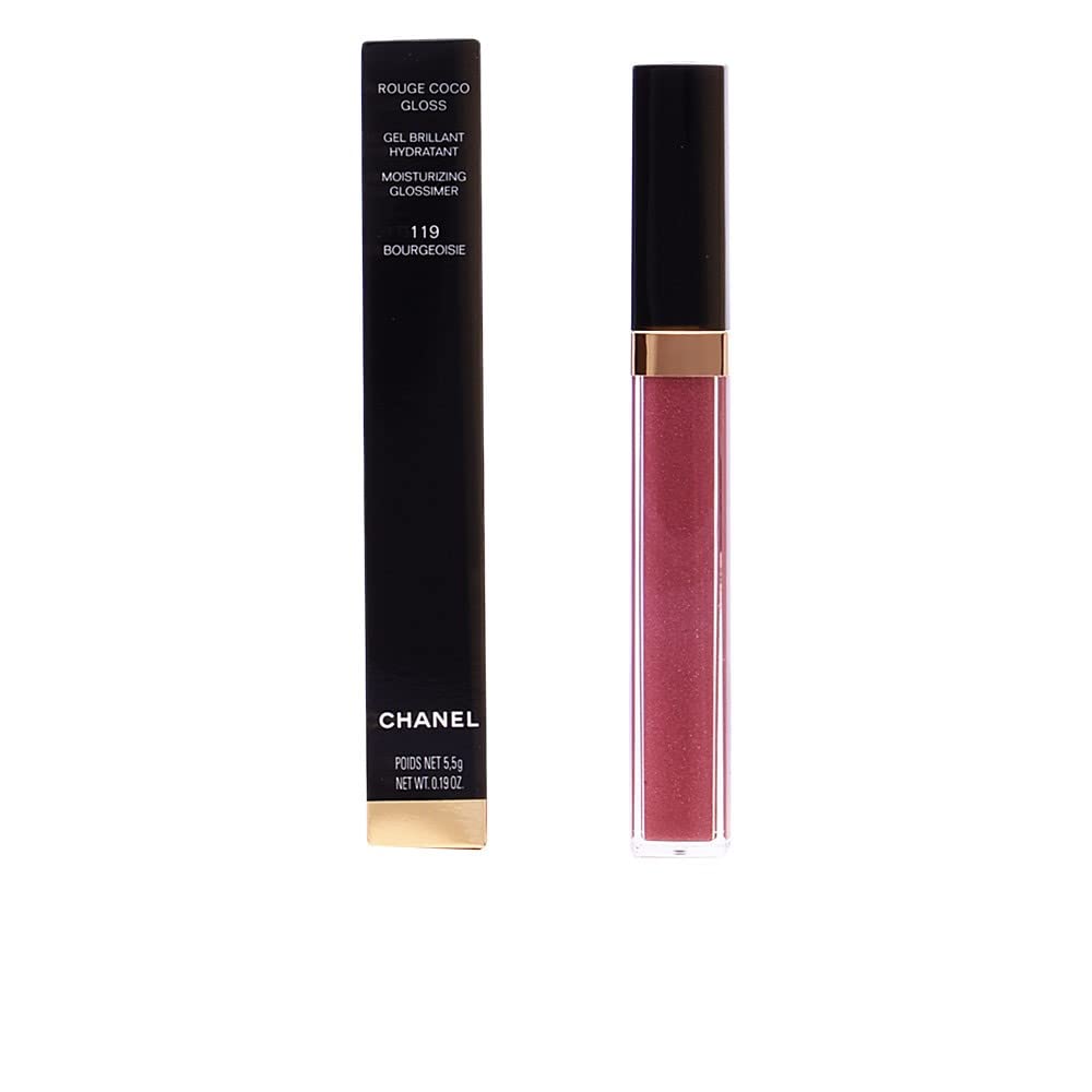Chanel Rouge Coco Gloss Moisturizing Glossimer - 119 Bourgeoisie for Women - 0.12 oz Lip Gloss