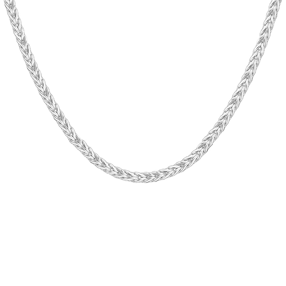 Giva 925 Silver Link Aura Chain | Gift For Girlfriend Wife Women & Girls | With Certificate Of Authenticity And 925 Stamp | 6 Mo