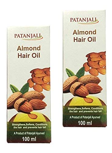 Patanjali Almond Hair Oil  100 ml (PACK OF 2)