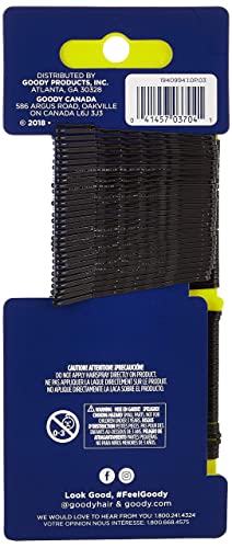 Goody Bobby Pins, Black, 90 Count