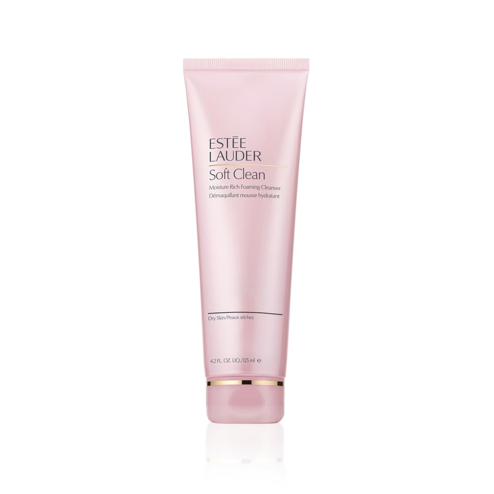 Est  E Lauder Soft Clean Moisture Rich Foaming Facial Cleanser, 4.2 Oz.