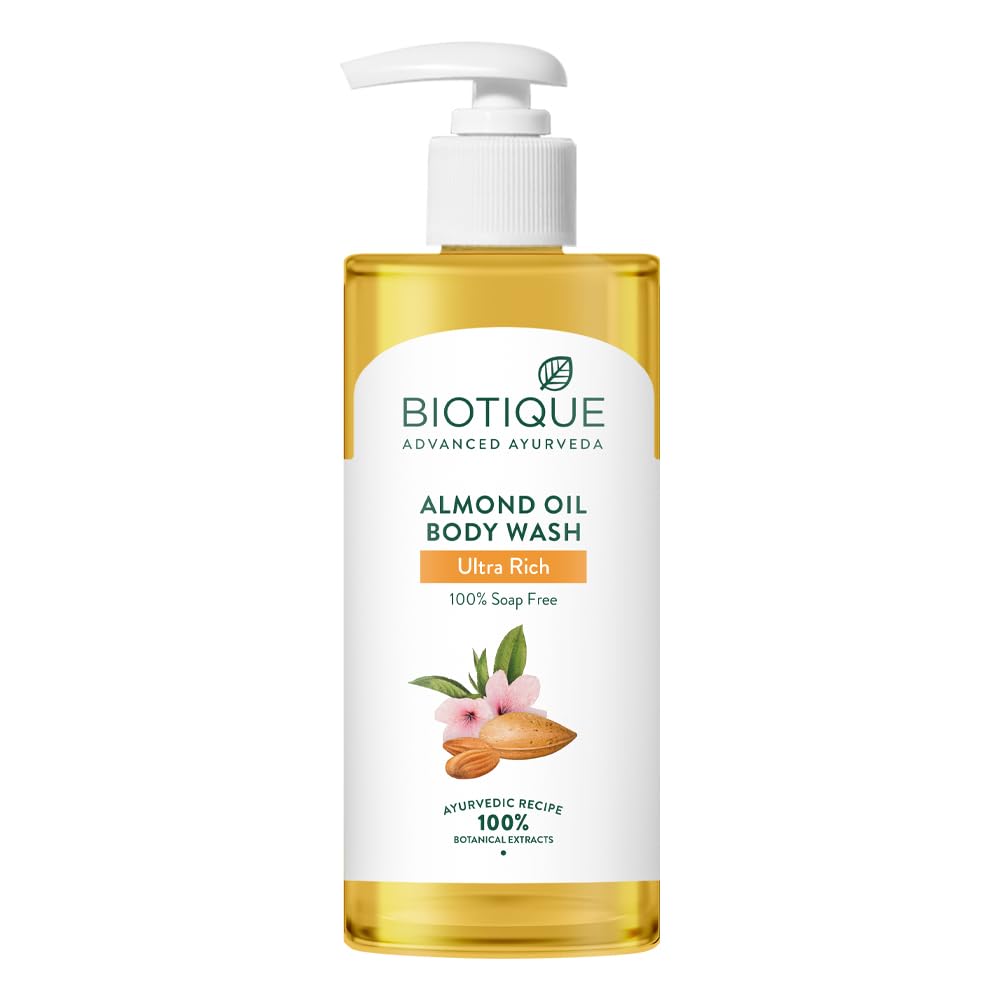Biotique Almond Oil Ultra Rich Body Wash 300Ml (Pack Of 1)