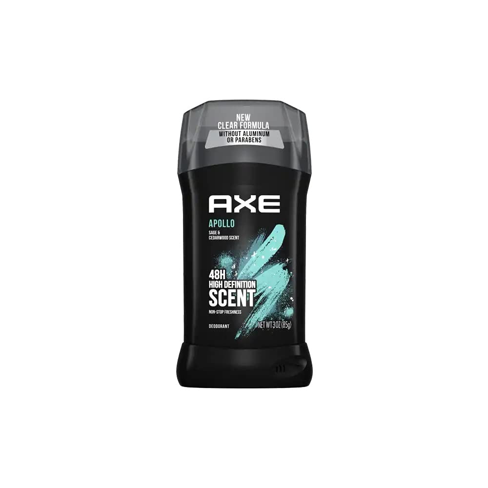 Axe Fresh Deodorant Stick, Apollo 3 oz (Pack of 12)