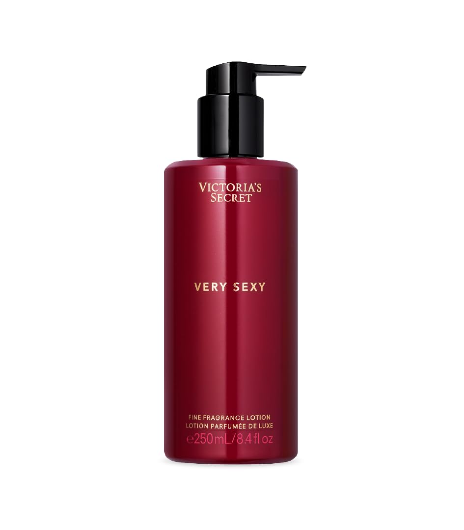 Victoria's Secret Very Sexy Fragrance Lotion, Notes of Vanilla Orchid, Sun-Drenched Clementine & Wild Blackberry, (8.4 oz)