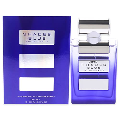 Armaf Shades Blue Edt Spray Men 34 Oz