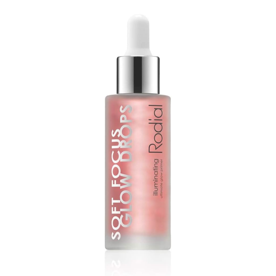 Rodial Soft Focus Glow Booster Drops 1.05 fl oz, Illuminating Skin Serum with Glycerin and Antioxidants, Perfectioning and Smoot