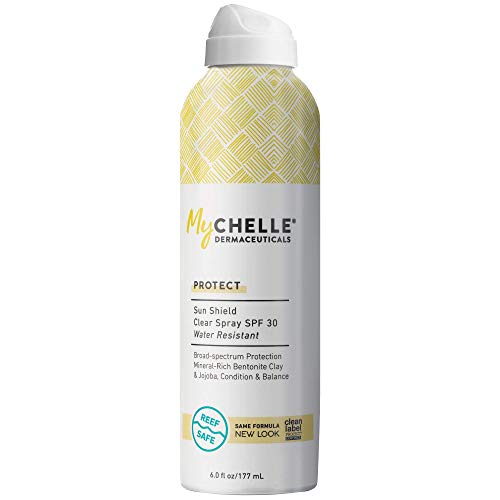 Mychelle Dermaceuticals Sun Shield Clear Spray Spf 30 With Zinc-Oxide, Water-Resistant & Non-Aerosol Spray, Broad Spectrum, Suns