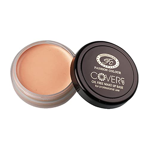 Fashion Colour Cover Up Cream Make Up Base, Hd Coverage Ii Long Lasting, 12G (Shade 01)