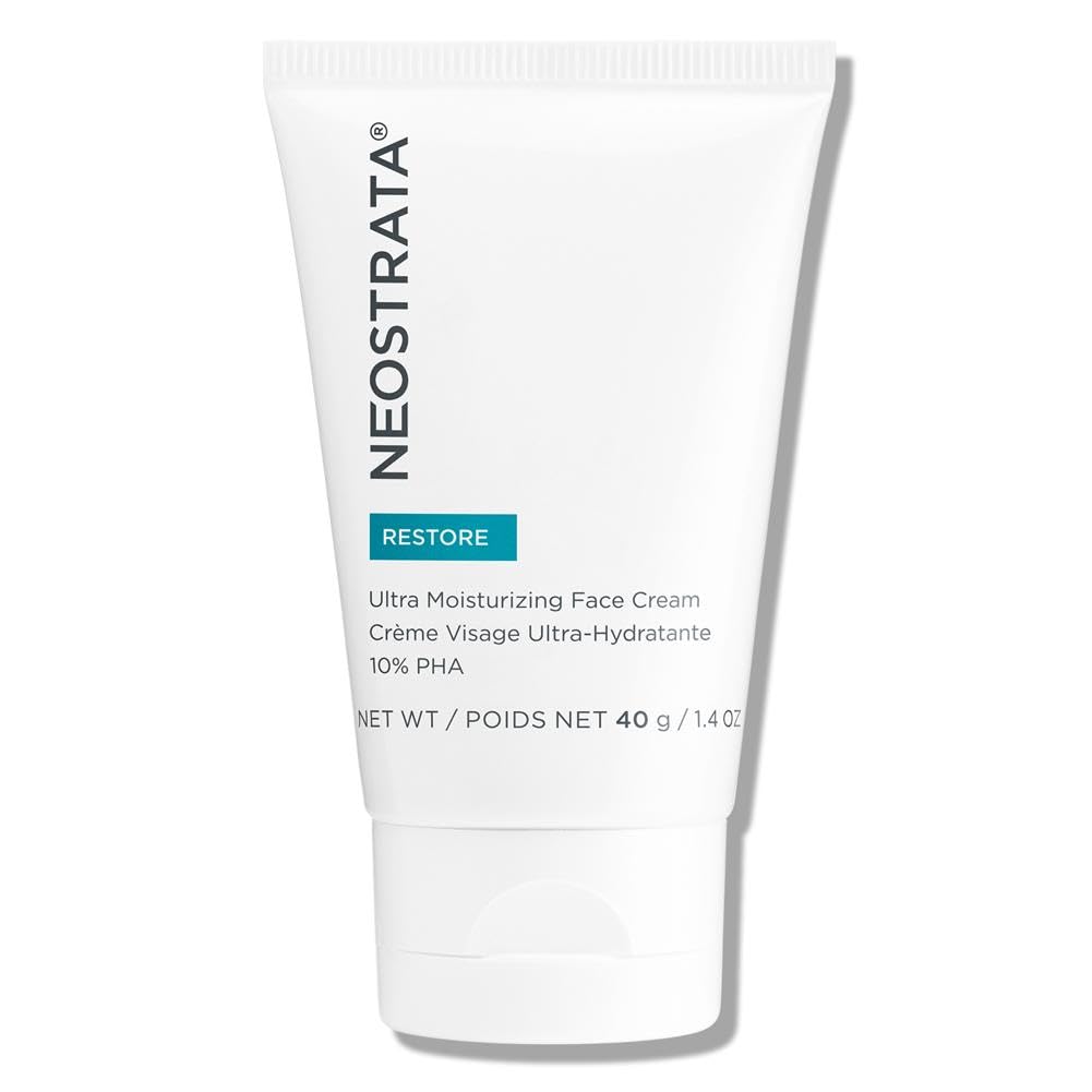 Neostrata Ultra Moisturizing Face Cream Strengthening Pha Emollient With Vitamin E For Dry, Sensitive Skin Non-Comedogenic, Frag