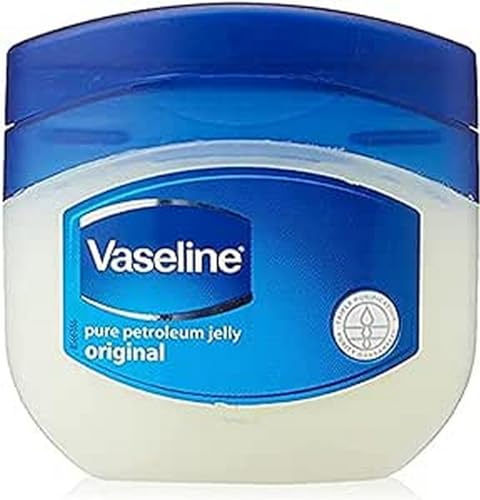 Vaseline Unscented Petroleum Jelly 50ml - Whole Body Moisturizer for Dry Skin, 169oz