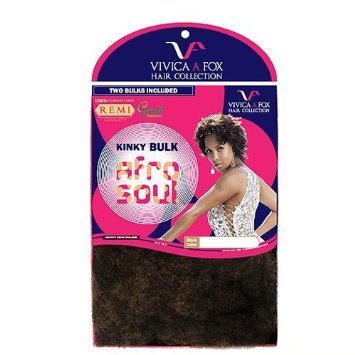 VIVICA A FOX Human Afro Soul Kinky Bulk 16 - HKBK16 (#27)