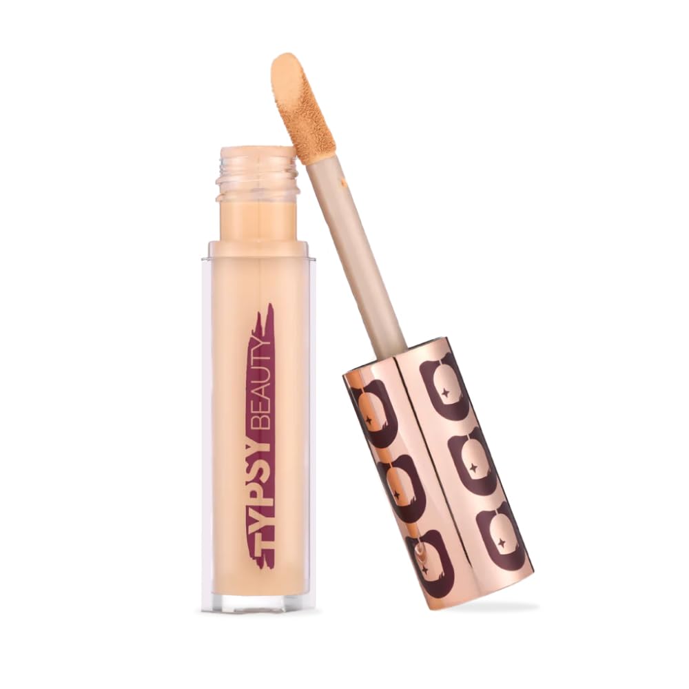 Typsy Beauty Hangover Proof Full Coverage Liquid Concealer | Full Coverage, Natural Matte Finish | Covers Acne, Scars & Blemishe