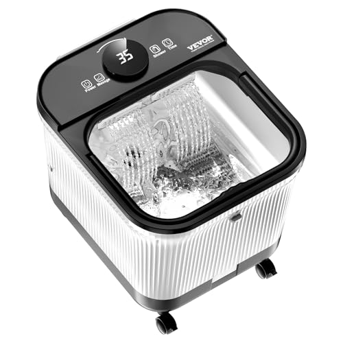 Vevor Foot Spa Bath Massager With Heat Pedicure Foot Bath Tub For Stress Relief