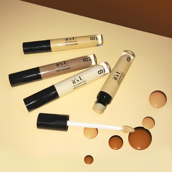 Sistar It'S U Skin Perfecting Hd Concealer Full Coverage Lightweight Long Lasting Correcting Liquid Contour Cover Masker Makeup