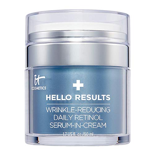 It Cosmetics Hello Results Wrinkle-Reducing Daily Retinol Serum-In-Cream - Firming & Anti-Aging Retinol Face Cream With Niacinam
