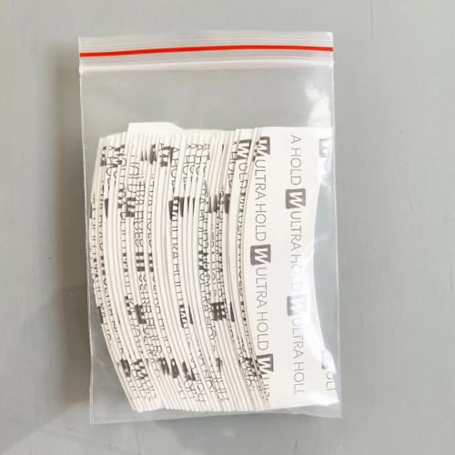 Ultrahold WKR-UHT-C Clear Double Side Adhesive Walker Tape, 2cm Width, 7.5cm Length