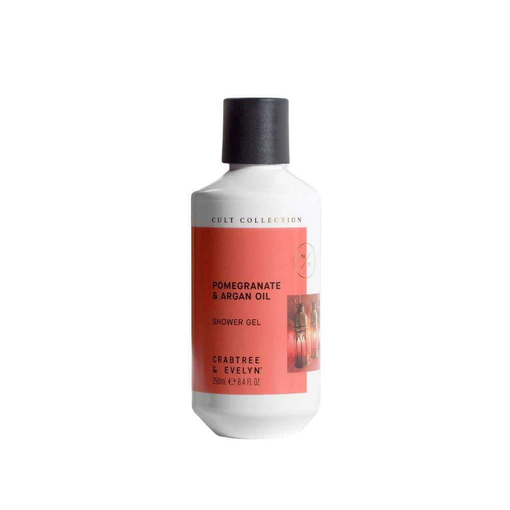 Crabtree And Evelyn Cult Collection Pomegranate & Argan Oil Hand Cream 0.8 Oz & Shower Gel 8.4 Oz