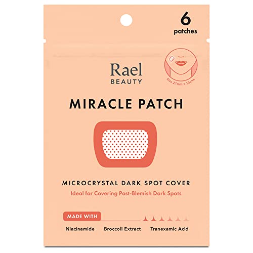 Rael Miracle Microcrystal Dark Spot Cover - Hydrocolloid, Post Acne Dark Spots, Skin Care, With Skin Brightening Ingredients (6
