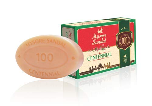 Mysore Sandal Centennial Bathing Soap, 400 G (Pack Of 4)