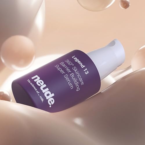 Neude Legend 13 Super Face Serum 30Ml With 3X Ceramides, Lactobacillus Ferment, Alpha Arbutin, Rice Water, 13 Multiactives For B