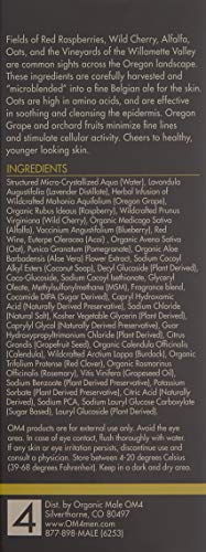 Organic Male OM4 Normal Step 1 - Microblended Bionutrient Face Wash - Antioxidant and Vitamin C Rich Gel Cleanser for men with N