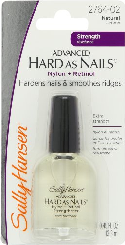 Sally Hansen Advanced Hard As Nails Nail Enamel With Nylon - Natural - 0.45 oz