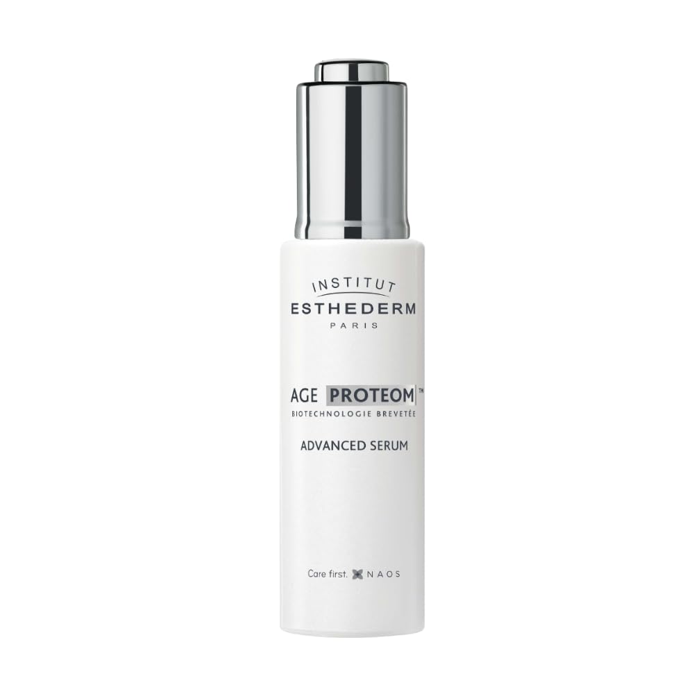 Institut Esthederm - Age Proteom Advanced Serum, Longevity Serum, Face Serum - Wrinkles, Firmness, Evenness, Radiance, Density. 
