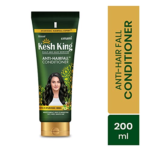 KESH KING Emami Anti-Hairfall Conditioner | with 21 Natural Herbs & Aloe Vera | Frizz Control Conditioner | Moisturize Healthy S