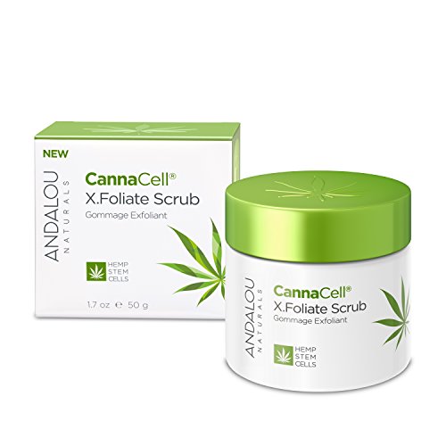Andalou Naturals Cannacell X.Foliate Scrub, 1.7 Ounces
