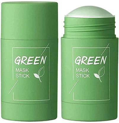 Green Tea Cleansing Mask Stick For Face | Made In India | For Blackheads & Oil Control & Fairness For Male & Female.