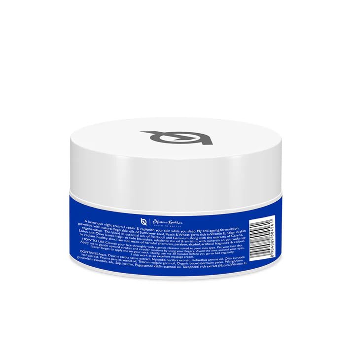 Aroma Magic Vitamin E Night Face Cream | Anti Aging Facial Moisturizer | Overnight Nourishing & Restorative Cream | for Healthy