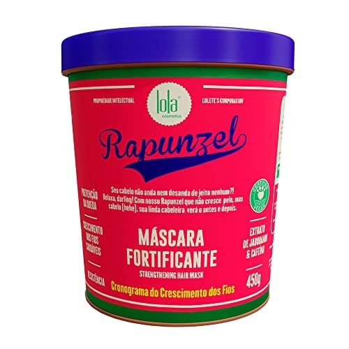 Lola From Rio - Rapunzel - Strengthening Hair Mask For Hair Growth Simulation, Reduces Hair Loss, Restores Shine, For all Hair T