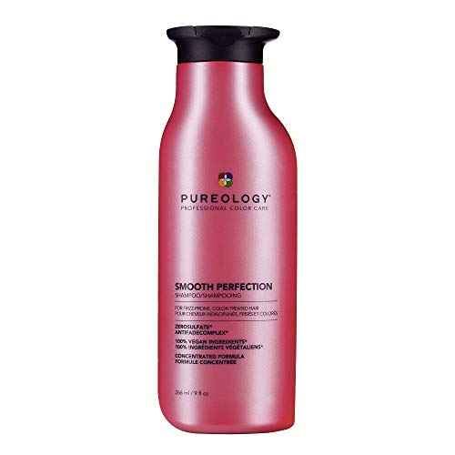 Pureology Smooth Perfection Shampoo | For Frizzy, Color-Treated Hair | Smooths Hair & Controls Frizz | Sulfate-Free | Vegan | Up