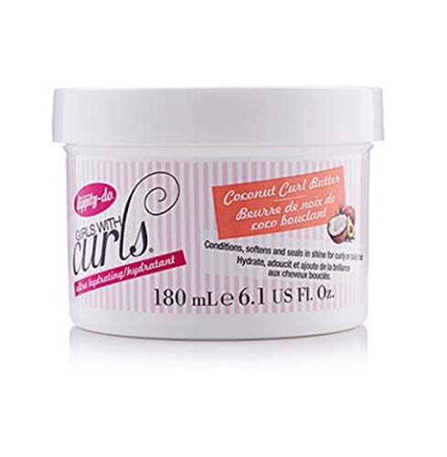 Dippity Do Girls WIth Curls Coconut Curl Butter, 6.1 Oz.
