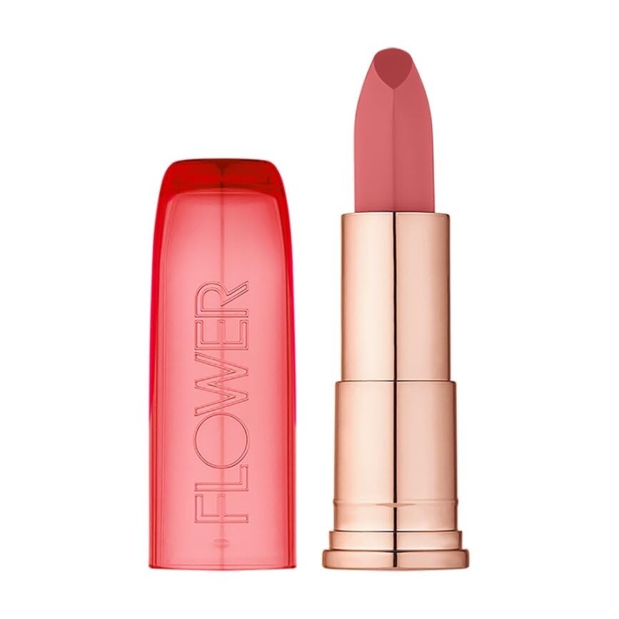 Flower Beauty By Drew Barrymore Perfect Pout Moisturizing Lipstick - Soothes Lips + Hydrates - Creamy Lip Tint + Natural Looking